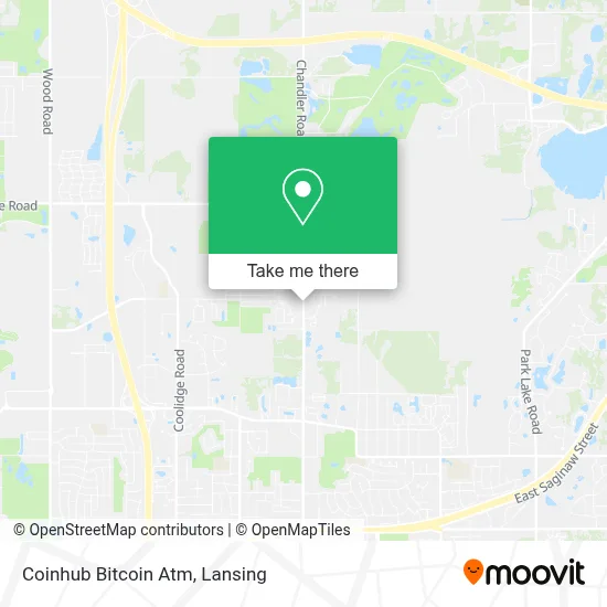 Coinhub Bitcoin Atm map