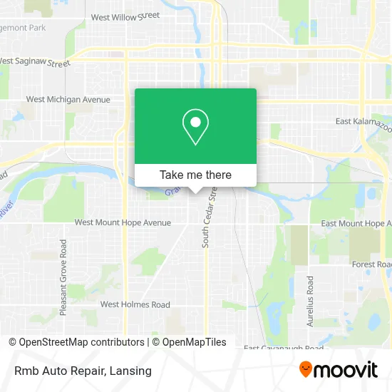 Rmb Auto Repair map