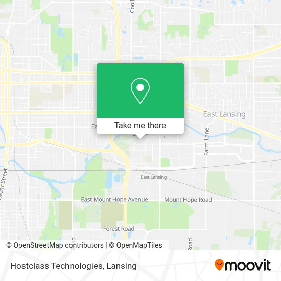 Hostclass Technologies map