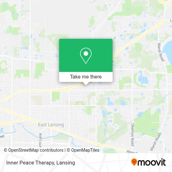 Inner Peace Therapy map