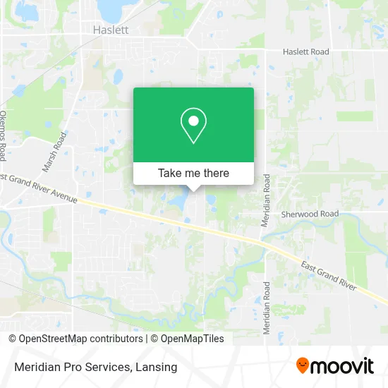Meridian Pro Services map