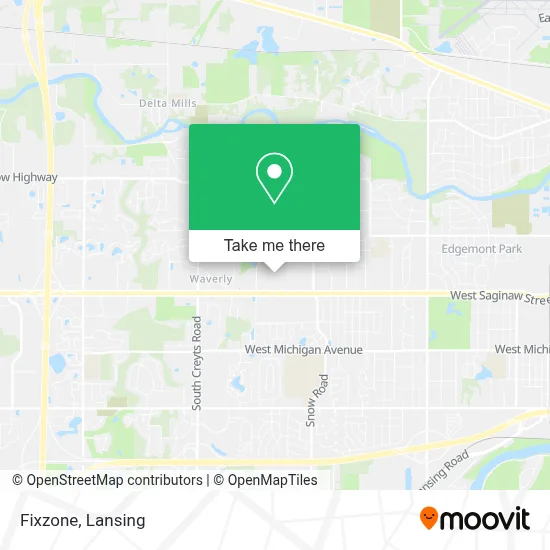 Fixzone map