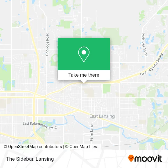 The Sidebar map