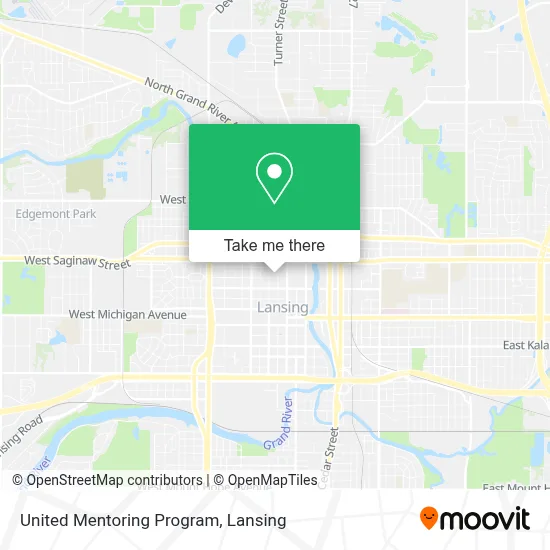 United Mentoring Program map