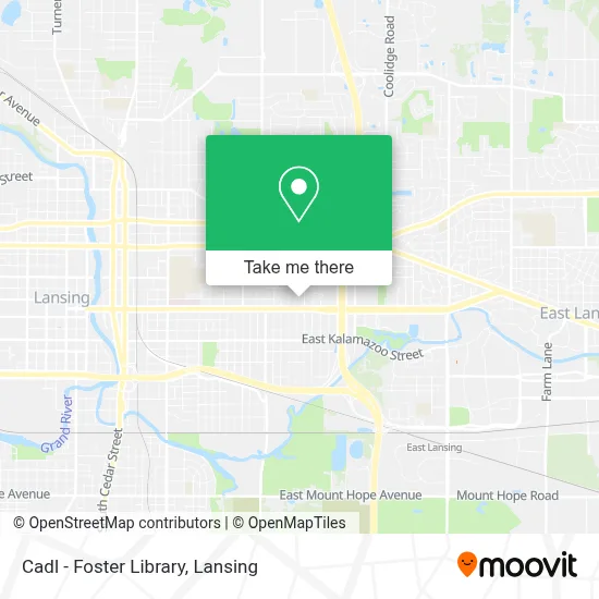 Cadl - Foster Library map