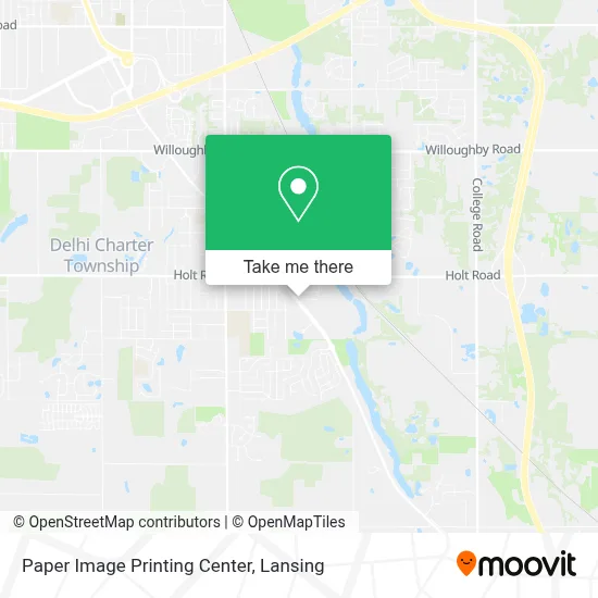 Paper Image Printing Center map