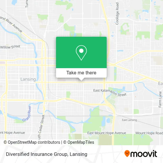 Diversified Insurance Group map