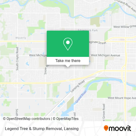 Legend Tree & Stump Removal map