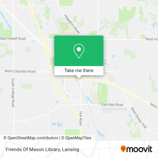 Friends Of  Mason Library map