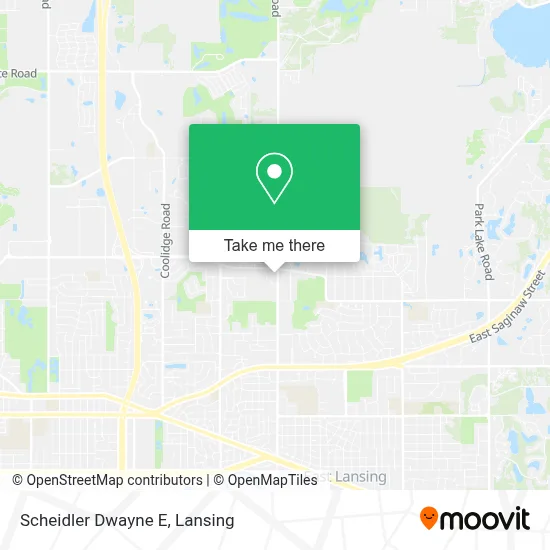 Scheidler Dwayne E map