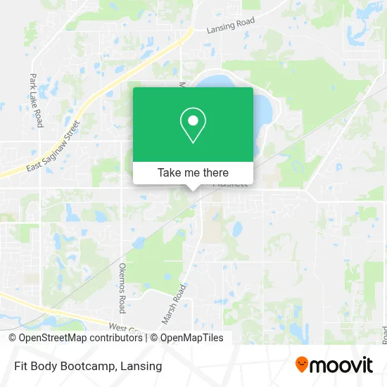 Fit Body Bootcamp map