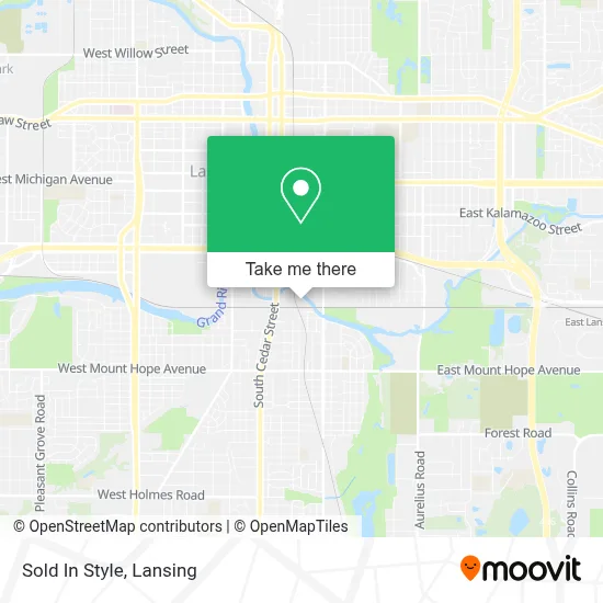 Sold In Style map