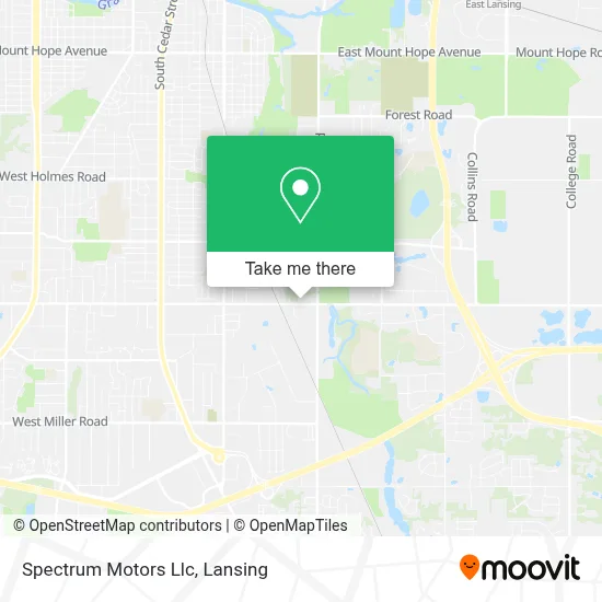 Spectrum Motors Llc map