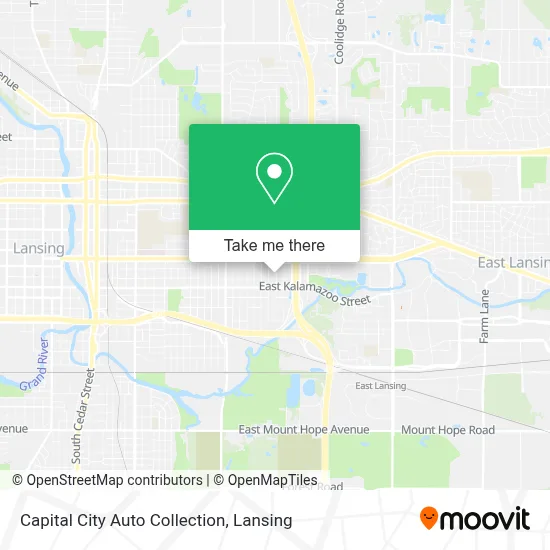 Capital City Auto Collection map