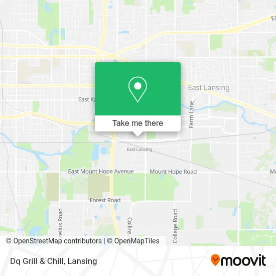 Dq Grill & Chill map