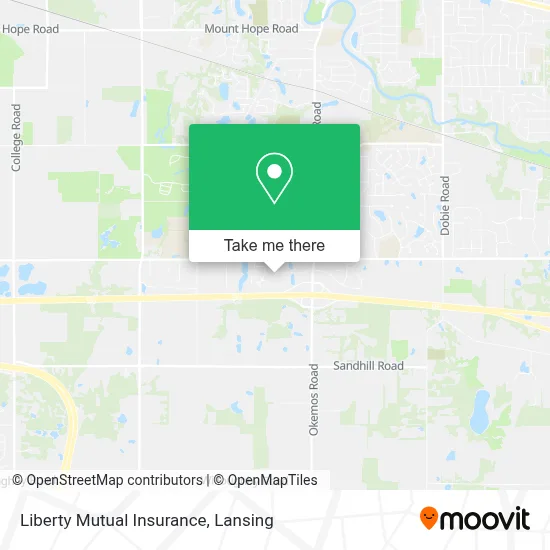 Liberty Mutual Insurance map