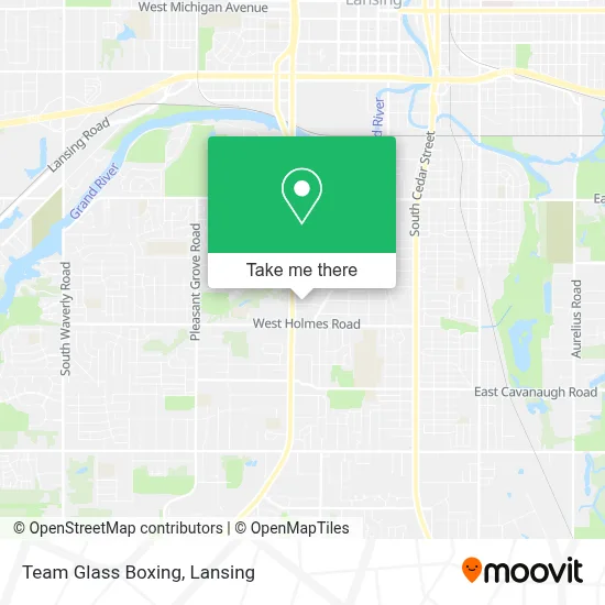 Team Glass Boxing map