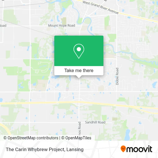 The Carin Whybrew Project map