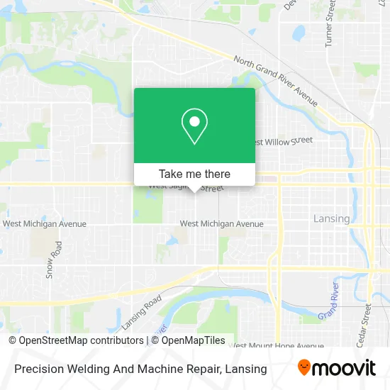 Precision Welding And Machine Repair map