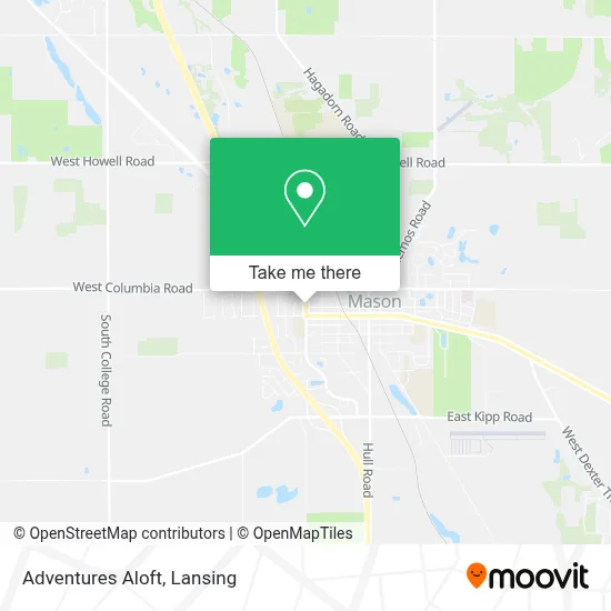 Adventures Aloft map