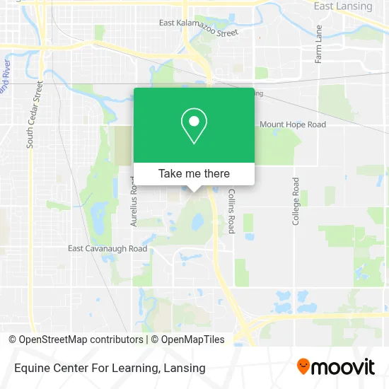 Equine Center For Learning map