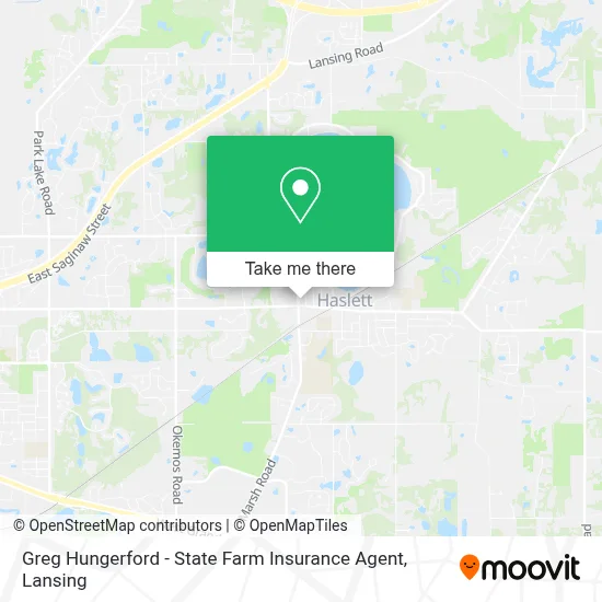 Greg Hungerford - State Farm Insurance Agent map
