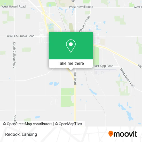 Redbox map