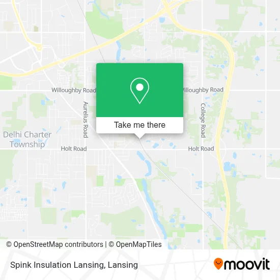 Spink Insulation Lansing map