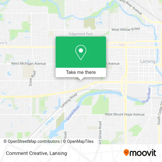 Comment Creative map