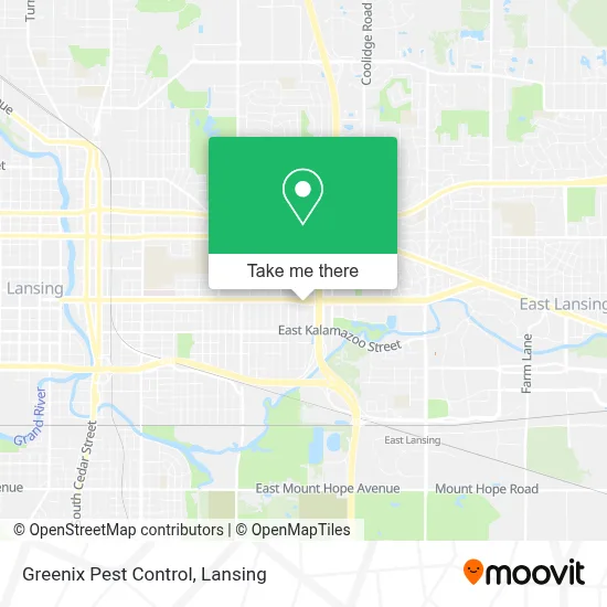 Greenix Pest Control map