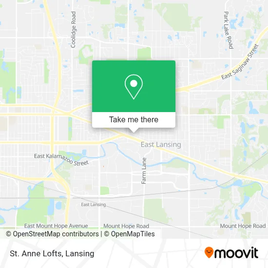 St. Anne Lofts map
