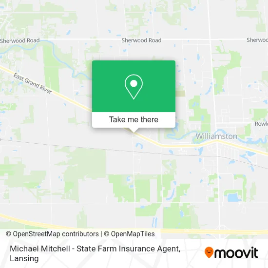 Michael Mitchell - State Farm Insurance Agent map