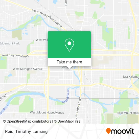Reid, Timothy map