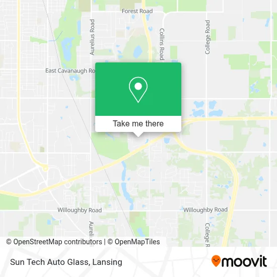 Sun Tech Auto Glass map