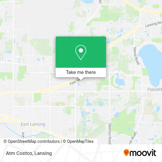 Atm Costco map