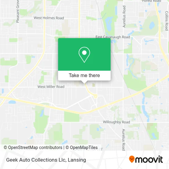 Geek Auto Collections Llc map