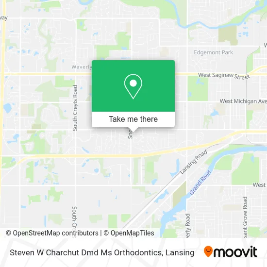 Steven W Charchut Dmd Ms Orthodontics map