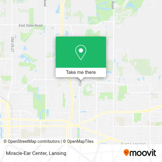 Miracle-Ear Center map