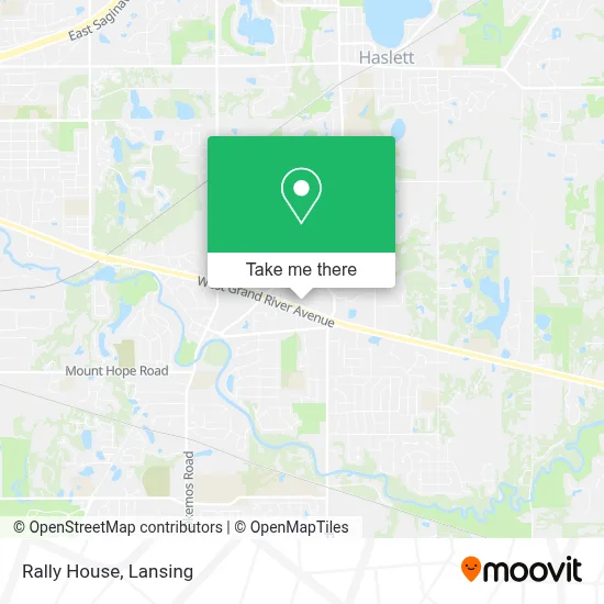 Rally House map