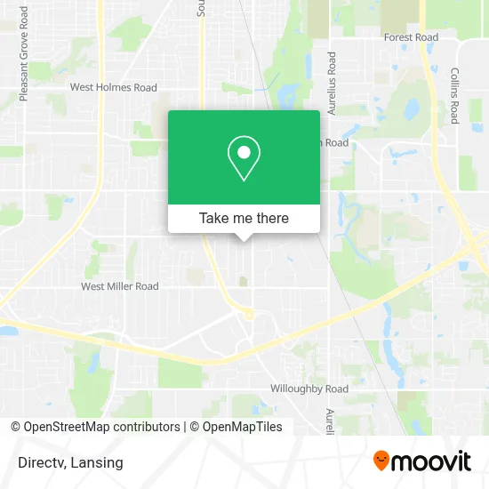 Directv map