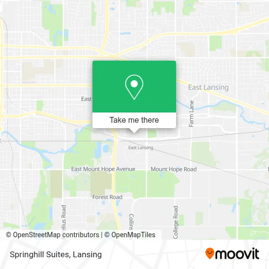Springhill Suites map