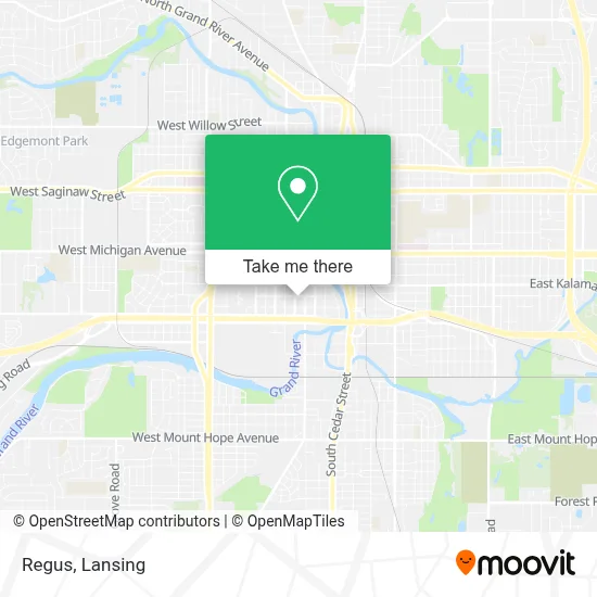 Regus map