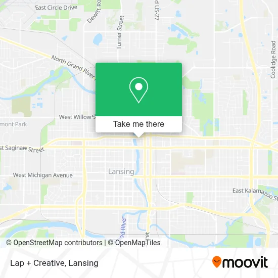 Lap + Creative map