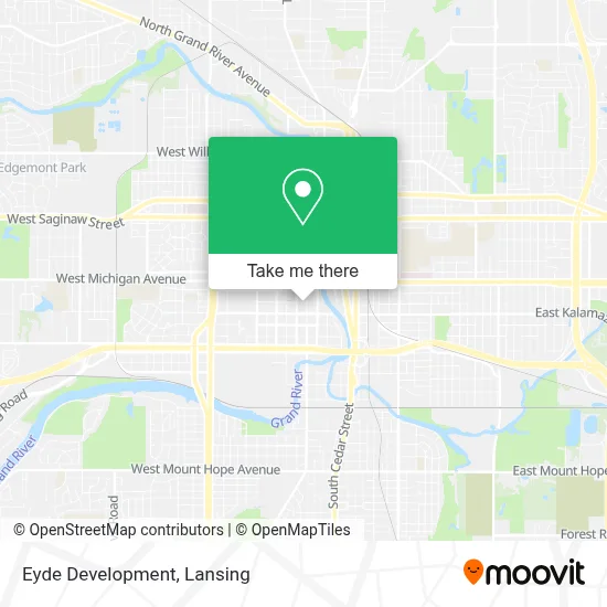 Eyde Development map