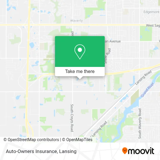 Auto-Owners Insurance map