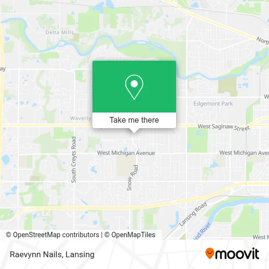 Raevynn Nails map
