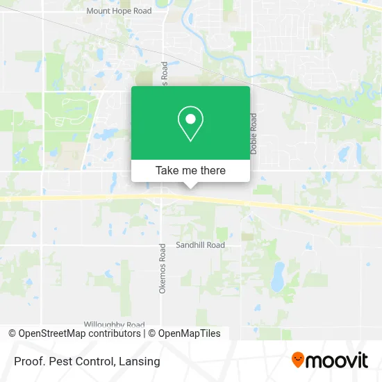 Proof. Pest Control map
