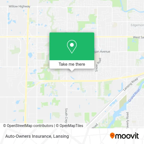 Auto-Owners Insurance map