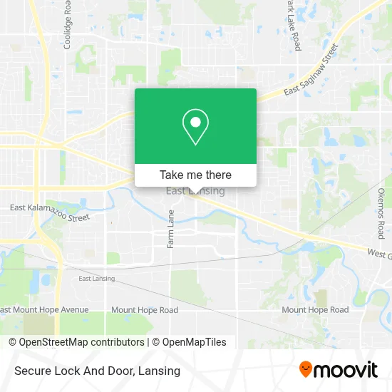 Secure Lock And Door map