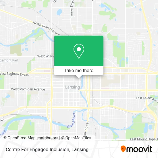 Centre For Engaged Inclusion map